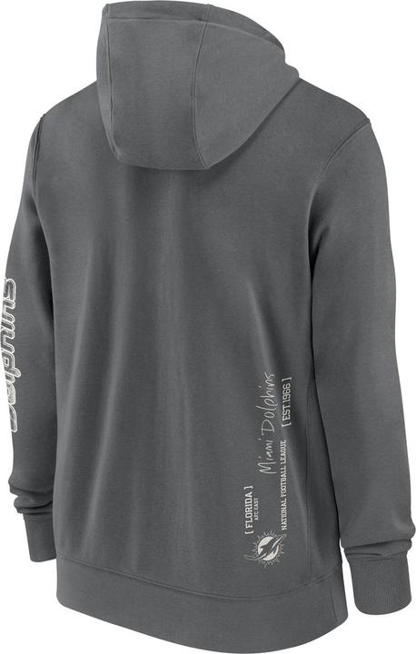 Produktbild Nike Miami Dolphins Full-Zip Fleece Hoodie L (L)