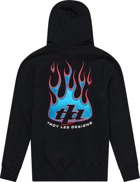 Produktbild Troy Lee Designs Pullover Hoodie, Torched, black, youth XL (XL)