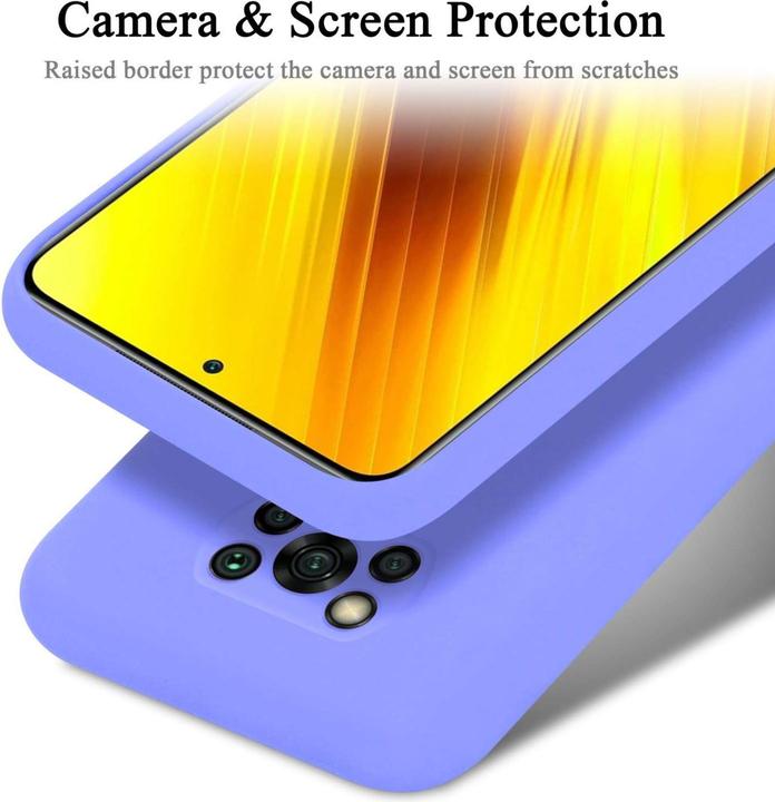 Immagine prodotto Cadorabo Custodia per Xiaomi POCO X3 NFC TPU Liquid Silicone Case (Xiaomi Poco X3 NFC)
