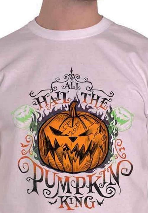 Actual product image Dick Smith Unisex Adult All Hail the Pumpkin King Cotton T-Shirt (L)