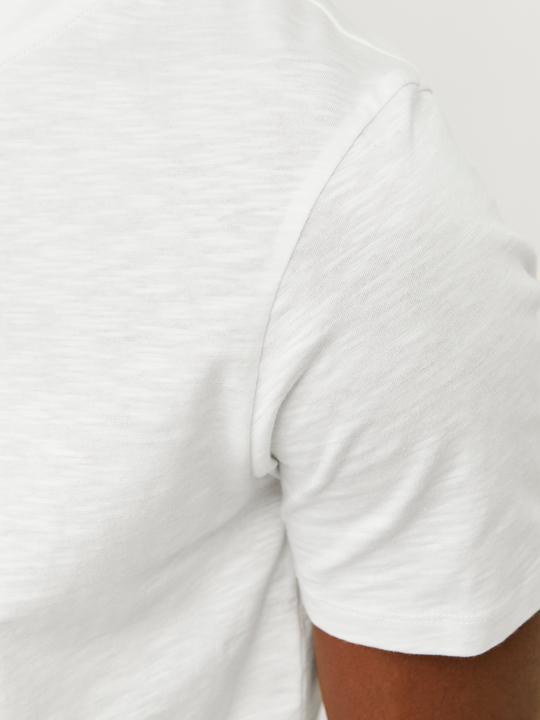 Image du produit Jack & Jones Unicolore Grandad col T-shirt T-shirt (L)
