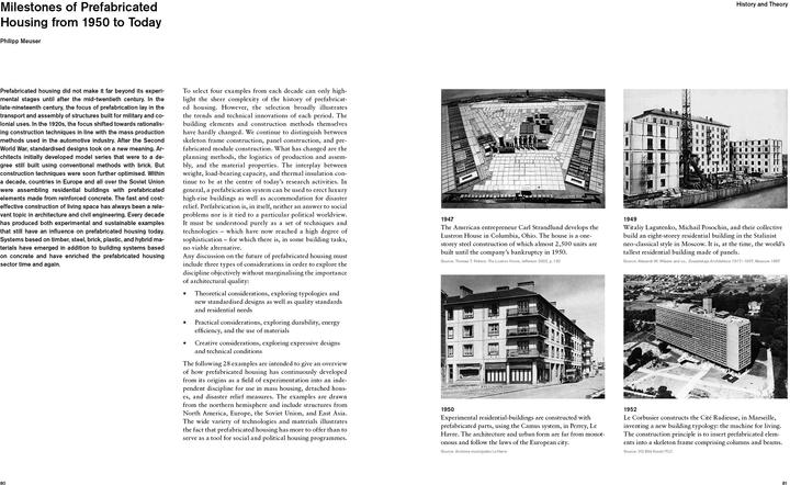 Immagine prodotto Prefabricated Housing (Inglese, Filippo Meuser, 2019)