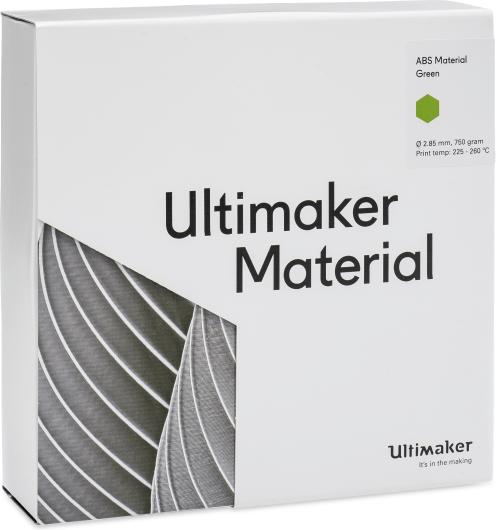 Immagine prodotto Ultimaker Abs (ABS, 2.85 mm, 750 g, Verde)