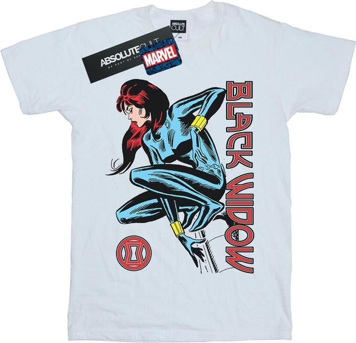 Image du produit - T-shirt BLACK WIDOW IN ACTION - Homme (L)