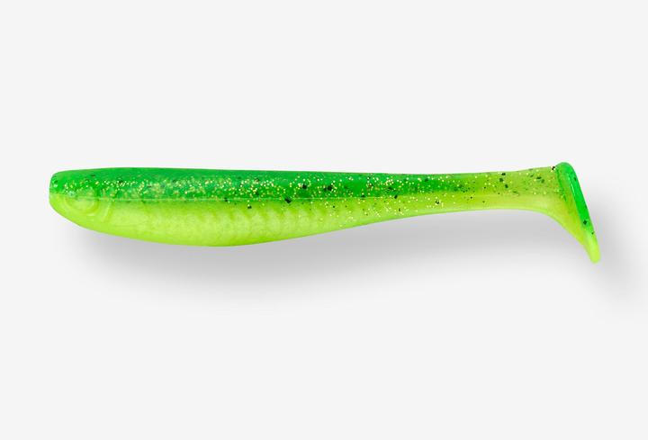 Produktbild Caperlan Gummiköder Yubari Fatshad mit Lockstoff neongrün (15 cm)