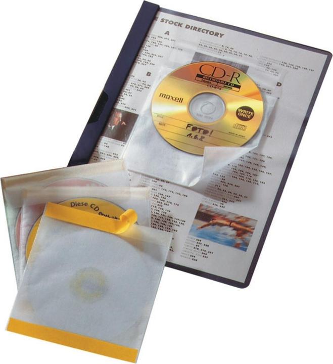 Actual product image Durable CD/DVD Sleeves Self Adhesive Set (CDs)