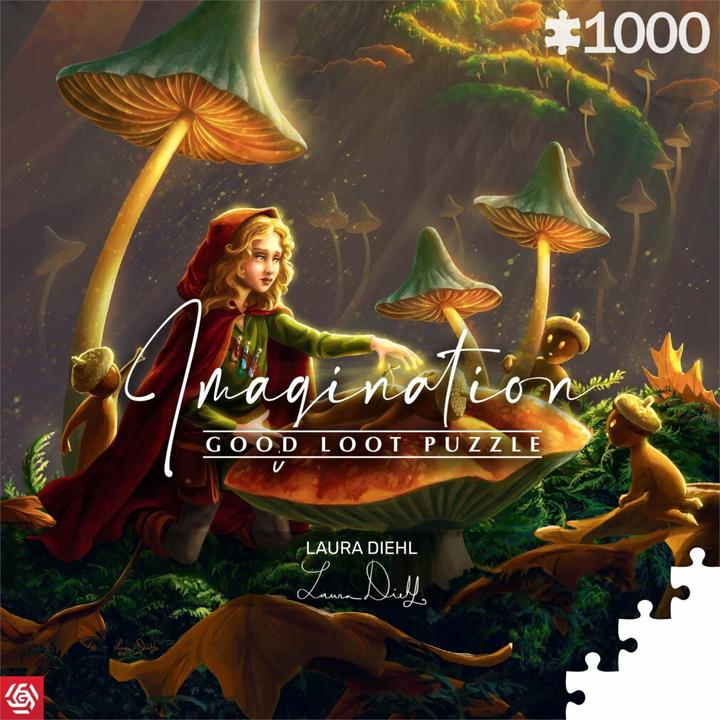 Productafbeelding Good Loot Goede buit puzzel 1000 Laura Diehl IJzeren fee (1000 onderdelen)