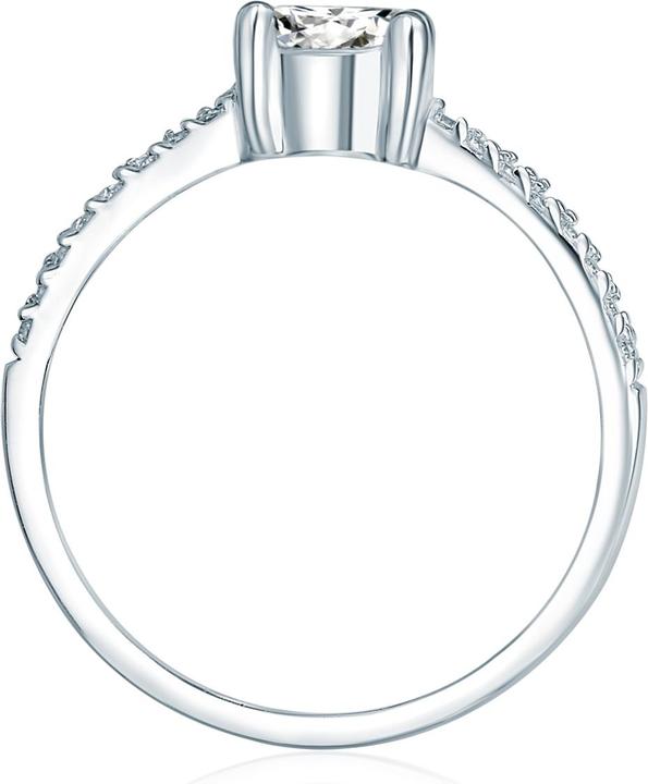 Actual product image Trilani Ladies sterling silver cubic zirconia silver - 4204 (50, 925 Silver)