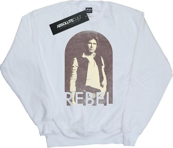 Actual product image Star Wars Mens Han Solo Rebel Sweatshirt (L)