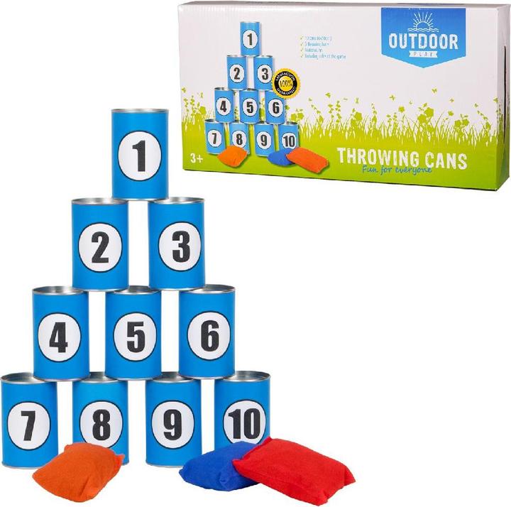 Outdoor play Outdoor can throwing