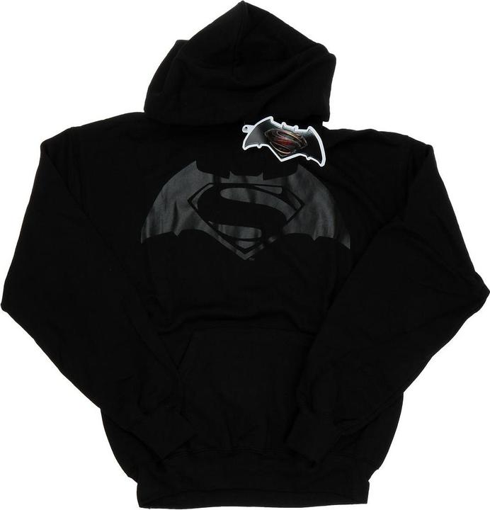 Produktbild Batman v Superman Logo Print Kapuzenpullover (L)