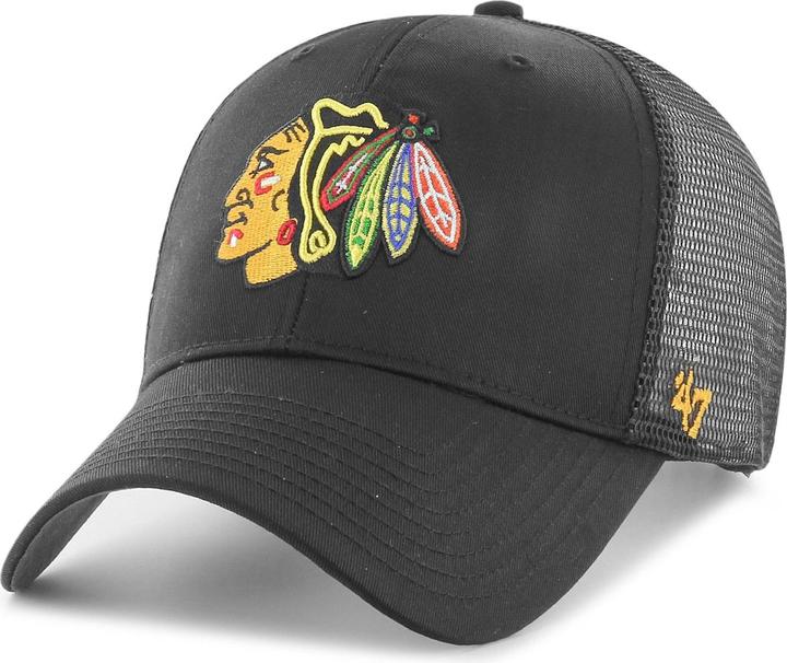 Immagine prodotto 47 Brand NHL nero Chicago Blackhawks Branson MVP OSFA (Taglia unica)