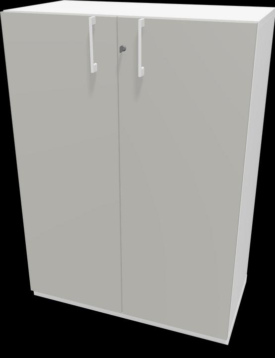 Pearl grey, White