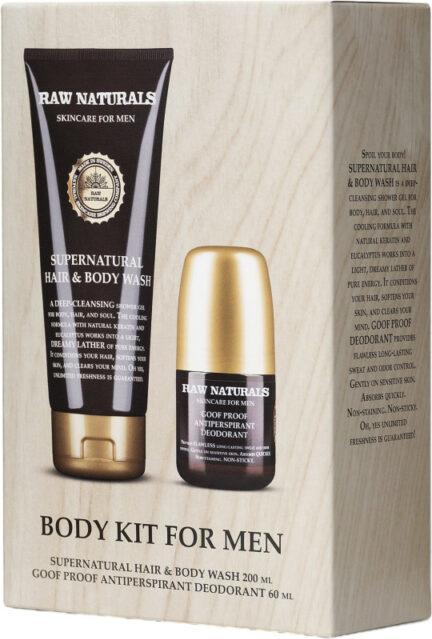 Image du produit Raw Naturals Kit corps pour hommes (Set soin du corps)