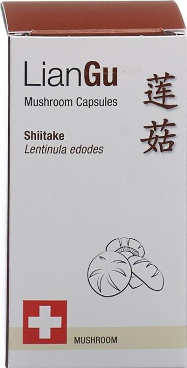 Image du produit Lian Shiitake Mushrooms Kapsel (60 pièce(s), Capsules, 65 g)