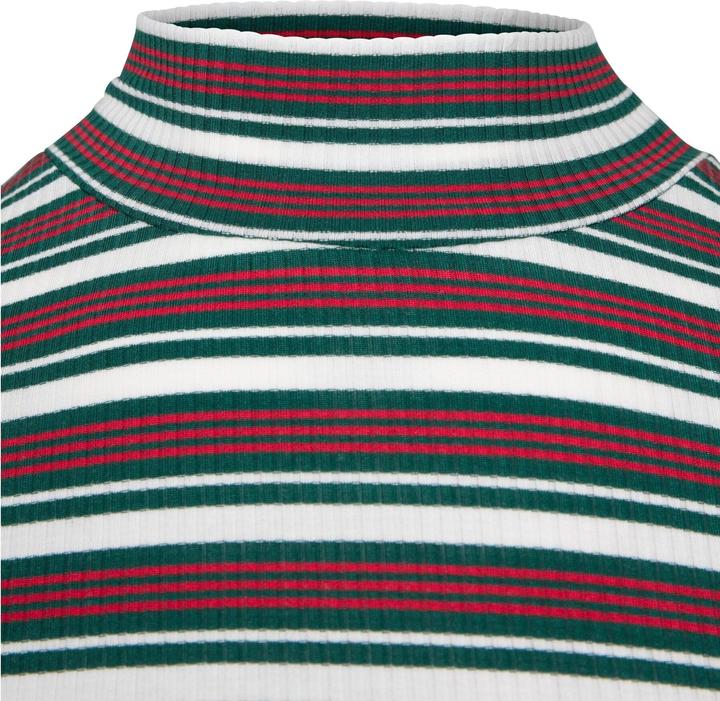 Produktbild Urban Classics Ladies Rib Striped Volant Turtleneck L/S (5XL)