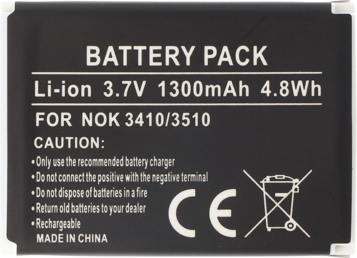 Produktbild AccuCell Akku Nokia 3410, BL-C1, BL-C2, BMC-3