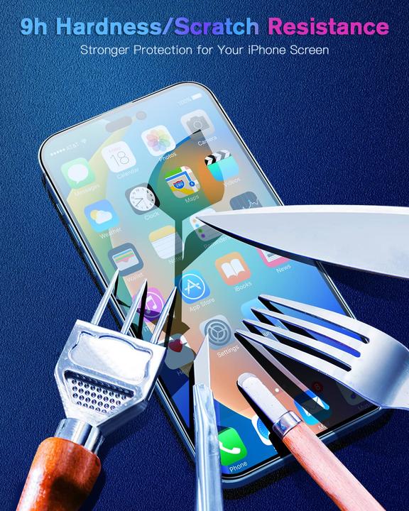 Produktbild PhoneLook Vollständig schützendes Glas mit automatischem Montagesystem gegen Blasen und Staub 3D (1 Stück, Apple iPhone 12 Pro Max)