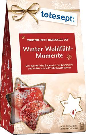 Produktbild Tetesept Pflegeset Winter Wohlfühlmomente (Badeperlen)