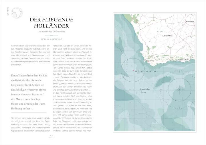 Produktbild Atlas der maritimen Geschichten und Legenden (Deutsch, Cyril Hofstein, 2021)