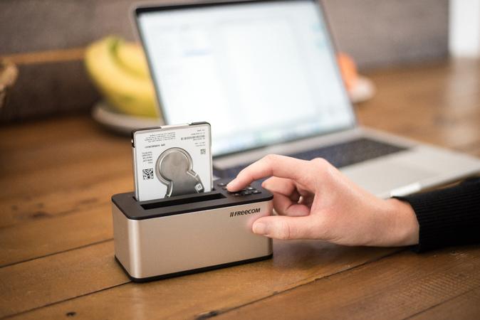 Actual product image Freecom mDock Keypad Secure Docking Station USB 3.1 Gen 1 (2.5")