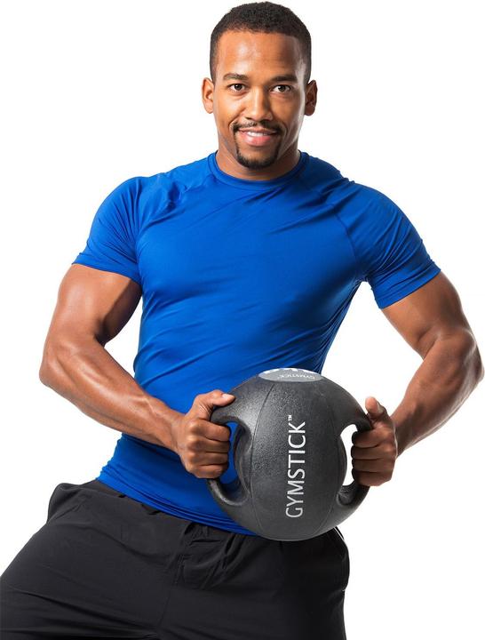 Produktbild Gymstick Medizinball mit Griffen (10 kg, 260 mm)