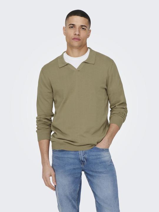 Image du produit Only & Sons Polo à manches longues (S)