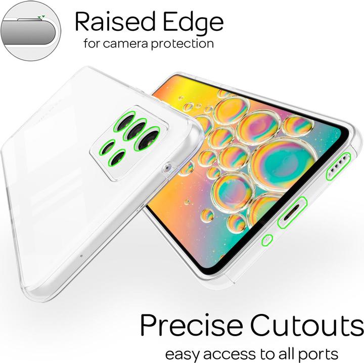 Actual product image Nalia Clear 360 degree hull (Samsung Galaxy A33)