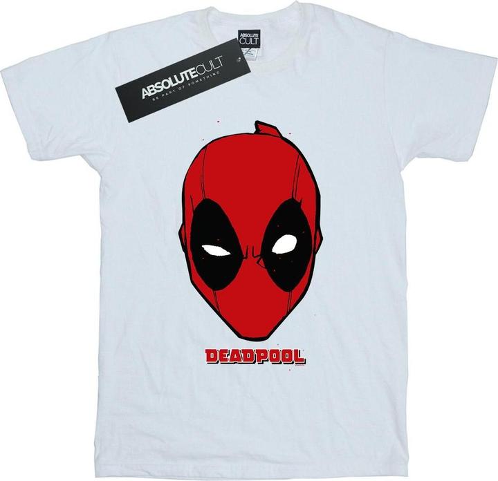 Actual product image Mens Deadpool Mask T-Shirt (S)