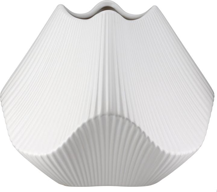 Gilde Vase Lamellen (18,5 x 22 x 22 cm)