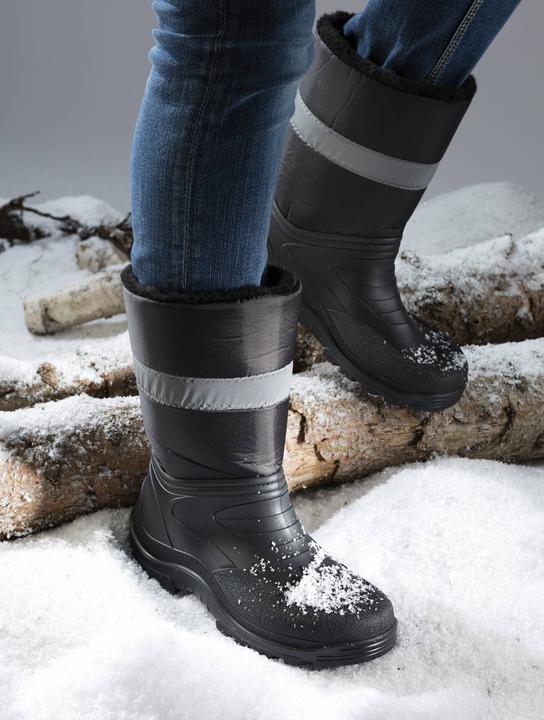 Produktbild Feldtmann Winterschlupfstiefel Skagen Gr.46 schwarz PVC/Nyl.m.Reflexstreifen (46)