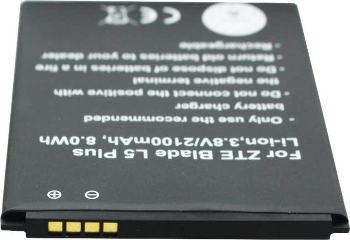Actual product image AccuCell Battery ZTE Blade L5 Plus, Li3821T43P3h745741