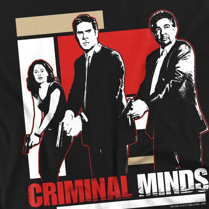 Produktbild Criminal Minds Guns Drawn TShirt (XXL)