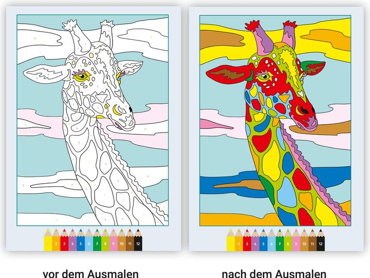 Image du produit Ravensburger CreArt Peinture par numéros Animaux sauvages