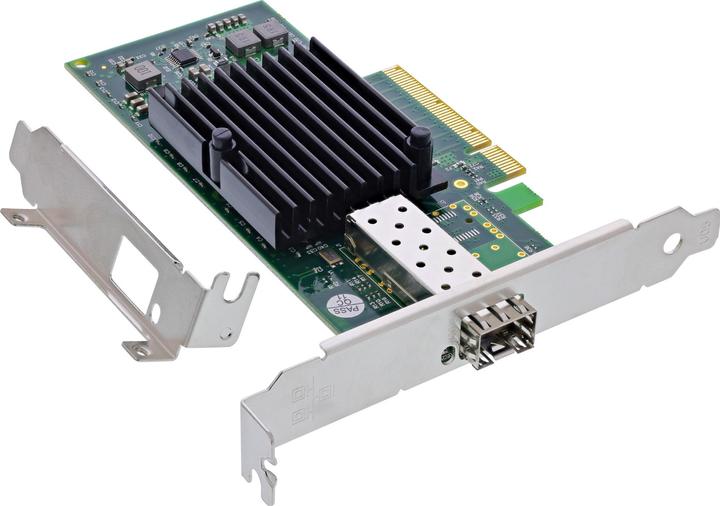 Image du produit InLine Carte réseau 10 Gigabit, 1x SFP+, PCIe x8, avec slot low profile (PCIe)