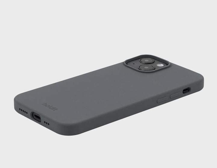 Image du produit Holdit Phone Case Silicone Space Gray (Apple iPhone 14, Apple iPhone 13)