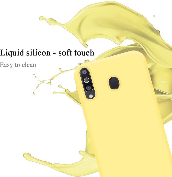 Immagine prodotto Cadorabo Copertura della cassa del silicone liquido TPU (Samsung Galaxy A40s, Samsung Galaxy M30)