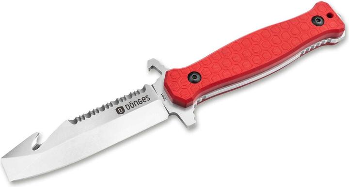 Immagine prodotto Dönges Coltello di soccorso Expert fisso, colore rosso (9.50 cm)