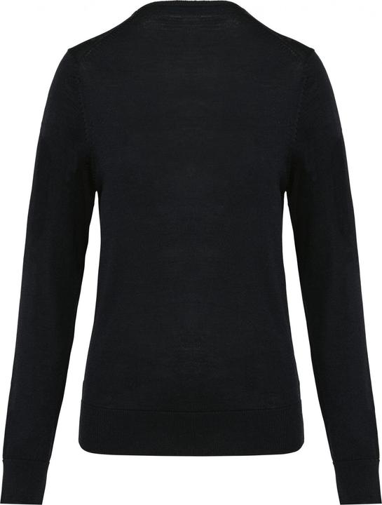 Actual product image Kariban Women's merino v-neck sweater (XL)