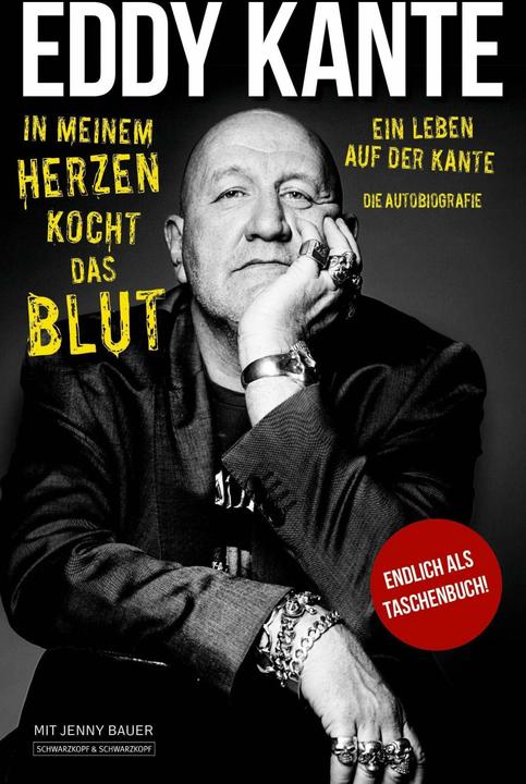 Actual product image Eddy Kante: Blood boils in my heart (Jenny Bauer, Eddy Kante, German)