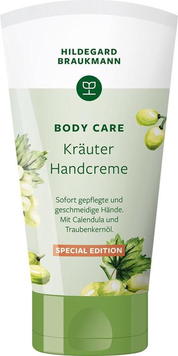 Hildegard Braukmann BODY CARE Kräuter Handcreme SPECIAL EDITION (150 ml)