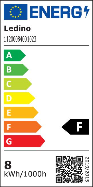 Energy Label Ledino LED light Pesch 8 (545 lm)