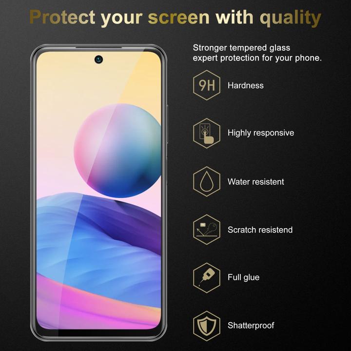 Image du produit Cadorabo Verre de protection d'écran (3 pièce(s), Xiaomi Poco M3 Pro 5G, Xiaomi Redmi Note 10 5G)
