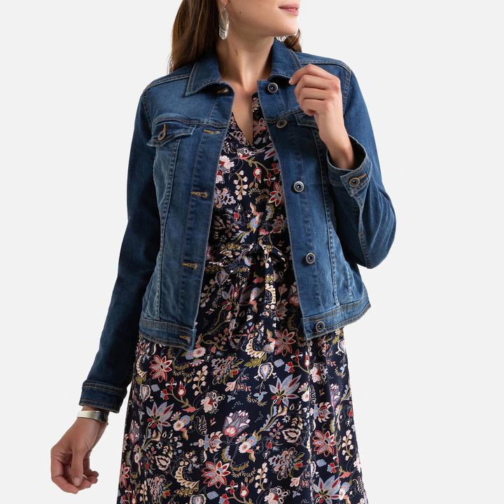 Produktbild Anne Weyburn Jeansjacke aus Stretch-Denim (52)
