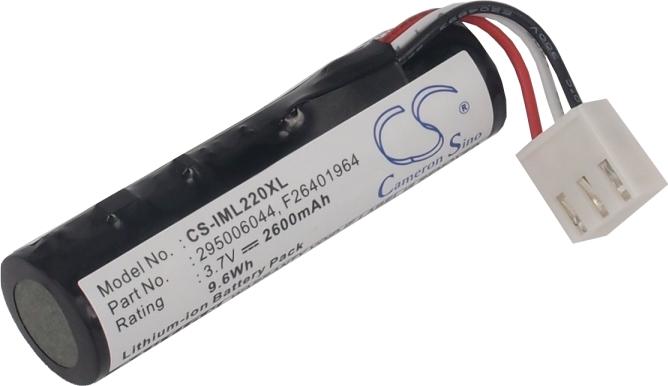 Immagine prodotto NoName Batteria per Ingenico 295006044, iWL280 ecc. 2600mAh, 3,7V (1 pz., Specifico del dispositivo, 2600 mAh)