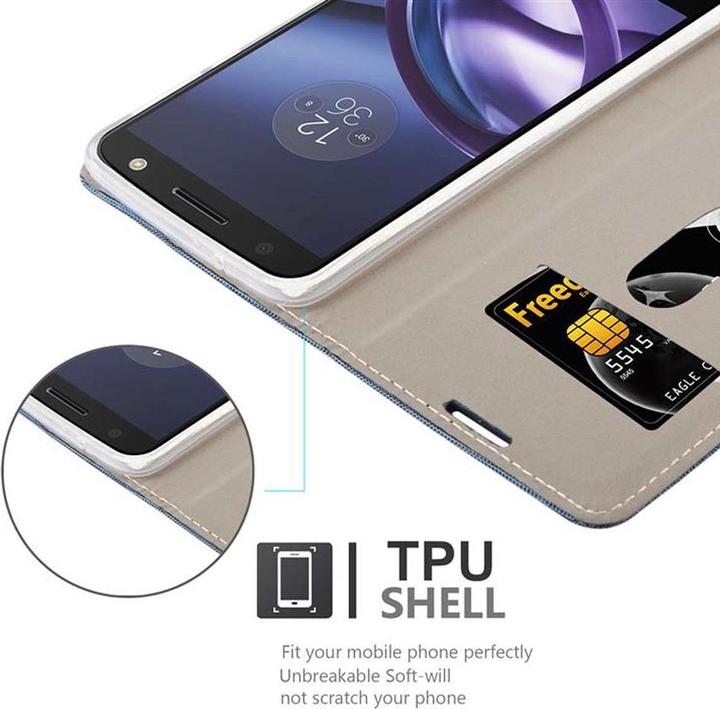 Productafbeelding Cadorabo Boek Jeans Optiek Cover (Motorola Moto Z)