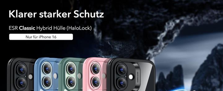 Immagine prodotto ESR Custodia ibrida classica HaloLock (Apple iPhone 16)