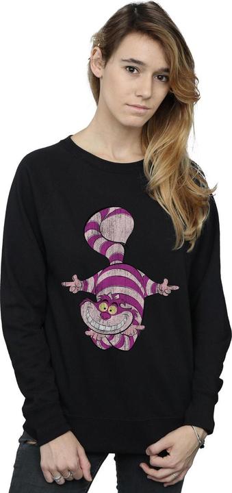 Actual product image Disney Womens/Ladies Alice In Wonderland Cheshire Cat Upside Down Sweatshirt (L)