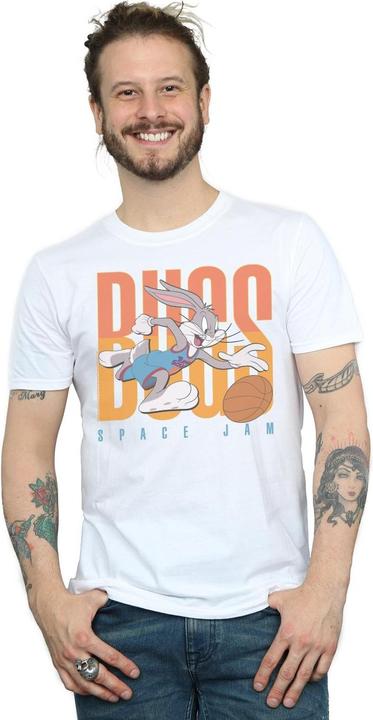 Actual product image Space Jam Mens Balling Bugs T-Shirt (M)