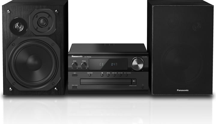Immagine prodotto Panasonic SC-PMX92 Sistema Home Audio Mini (Bluetooth, Lettore CD, WiFi, Airplay, 1x 120 W)